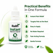 Relifi Instant Tooth Pain Relief
