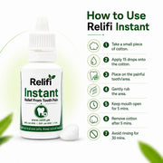 Relifi Instant Tooth Pain Relief