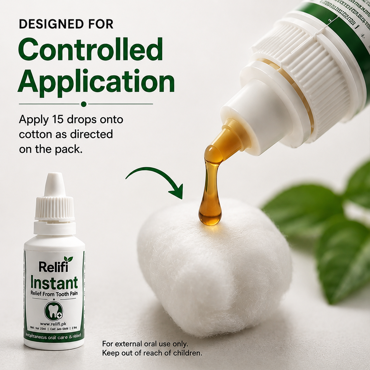 Relifi Instant Tooth Pain Relief